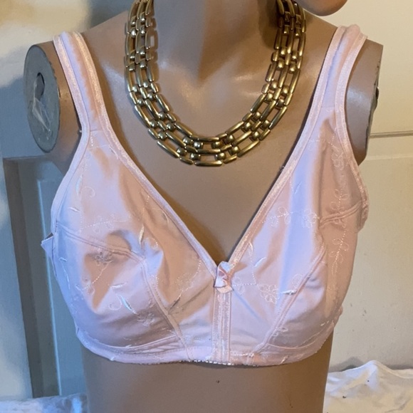 Delta Burke Other - Women’s Delta Burke 38C Pink Embroidered Bra